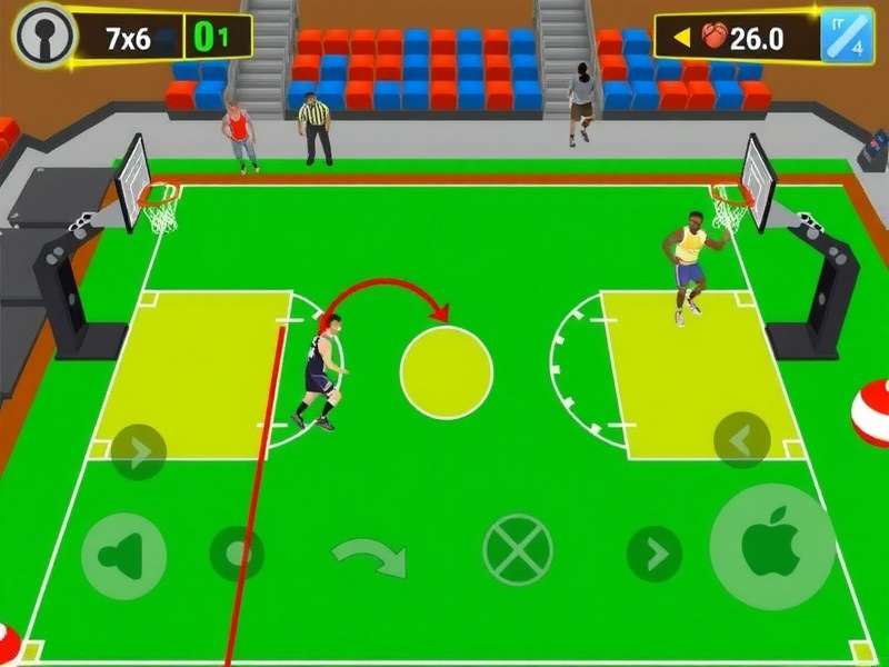 Hoops Commander India Game Screenshot